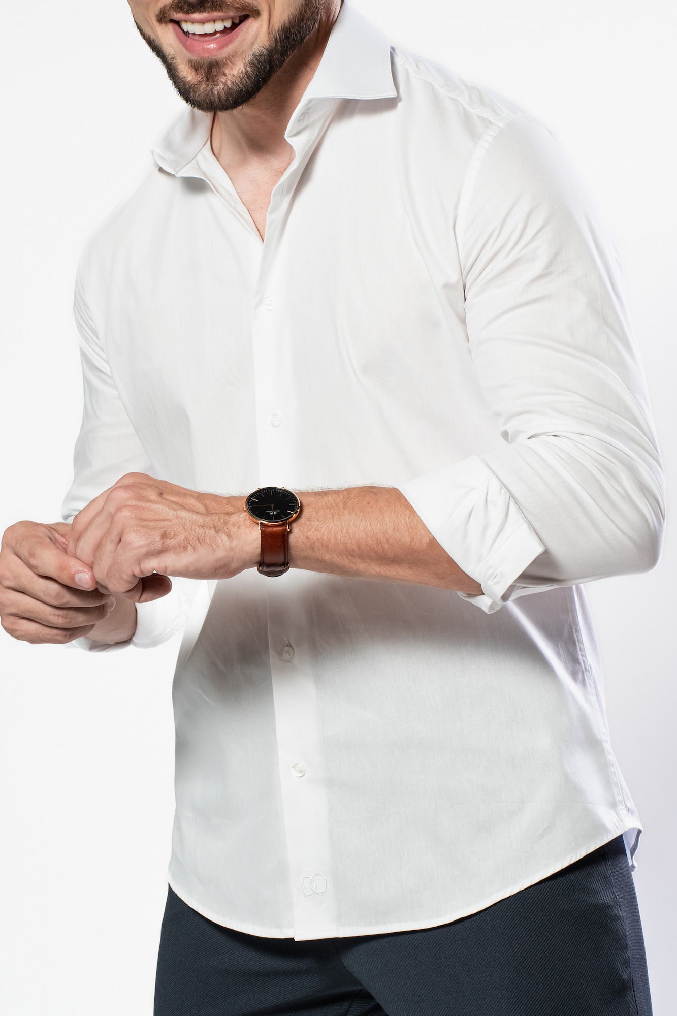 Camisa 100% Algodão - Coleção Clássica Branca