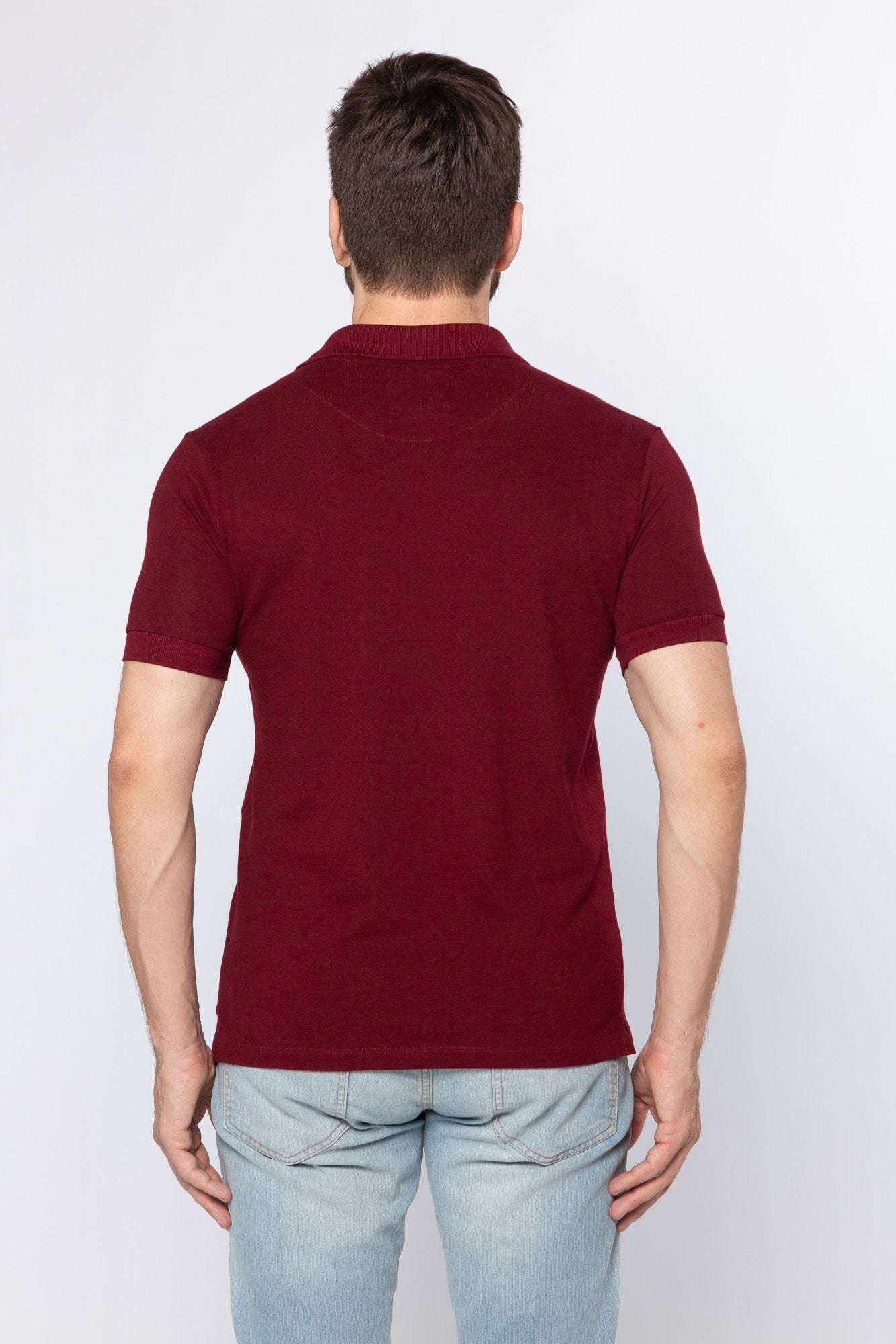Polo Vigore – Pima Bordô