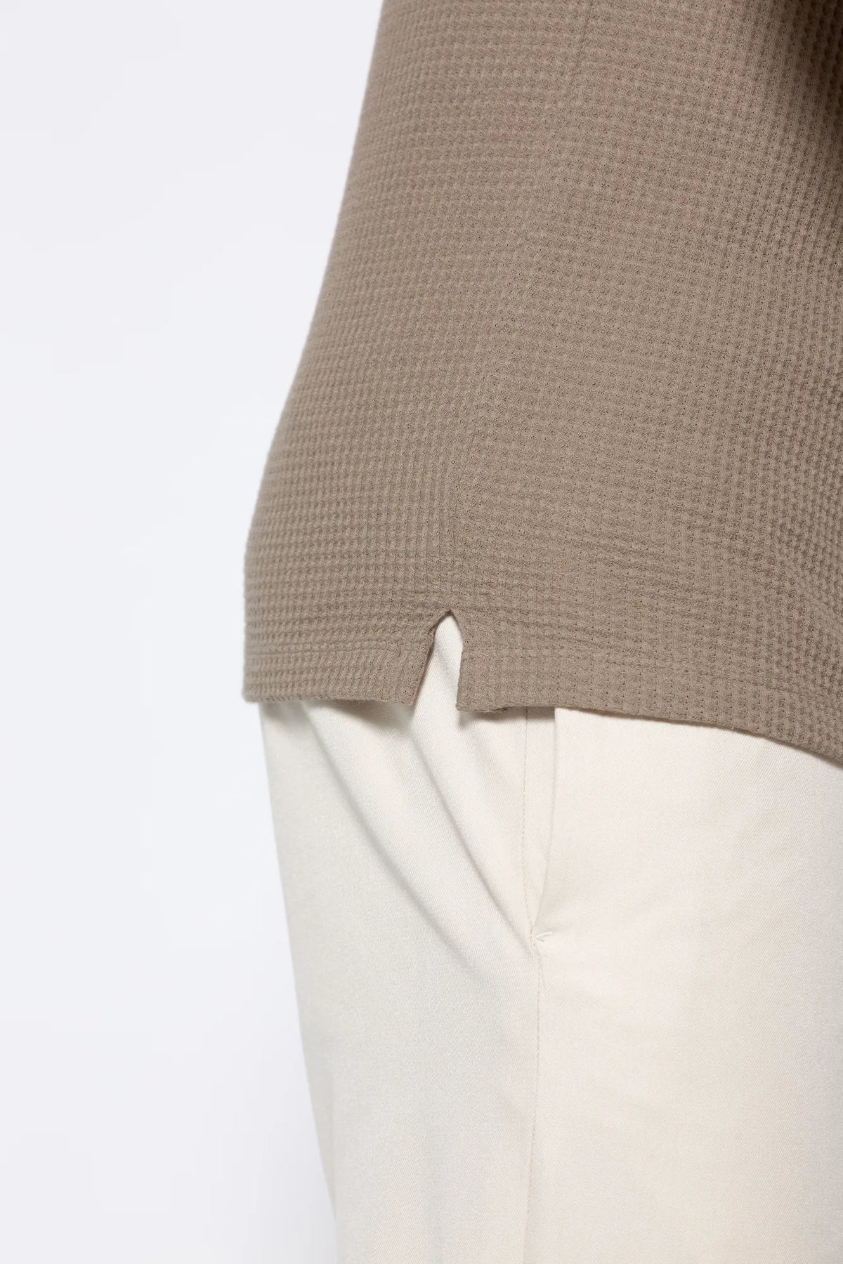 Polo Texturizada Matera – Verde Oliva